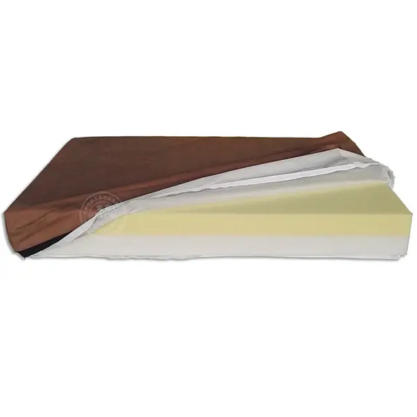 the foam structure of 7" Large dog bed