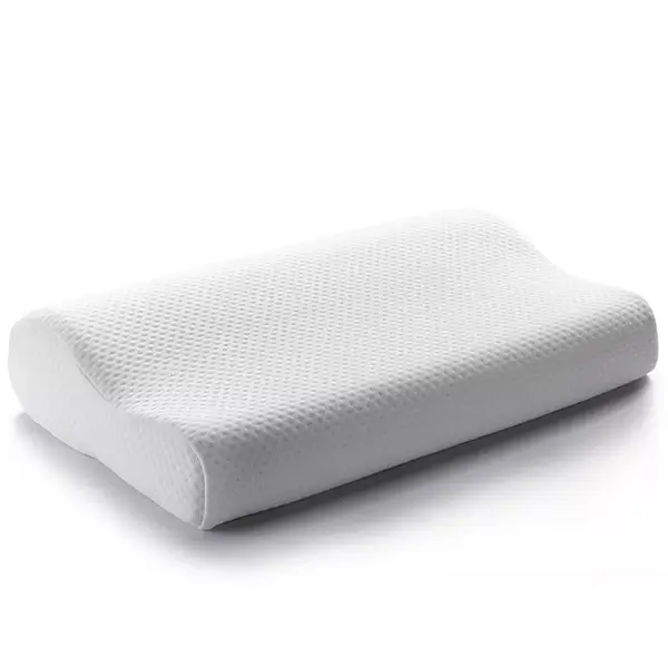 contour slow bounded memory foam pillow