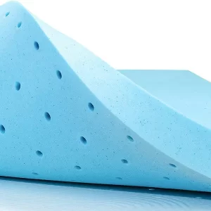 gel-infused memory foam topper