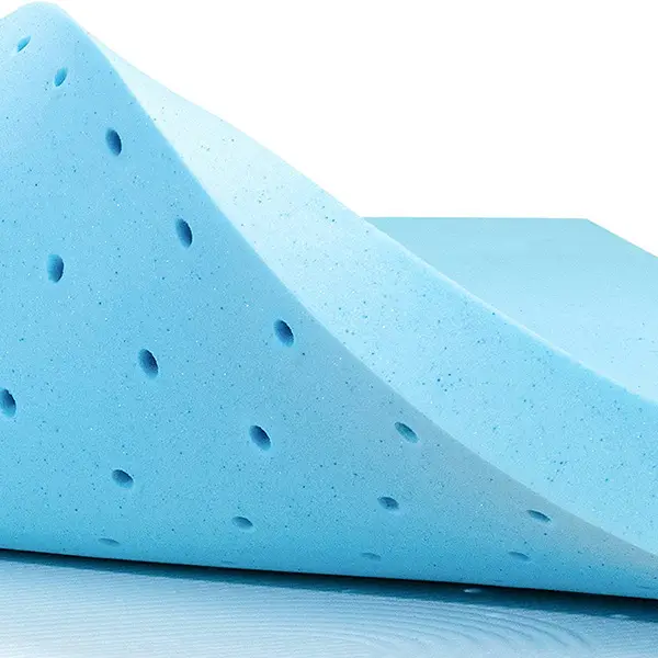 gel-infused memory foam topper