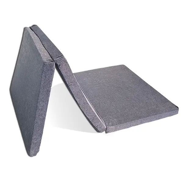 trifolding memory foam topper