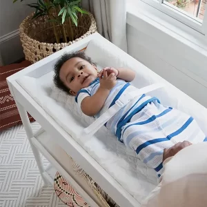 image of contoured changing pad