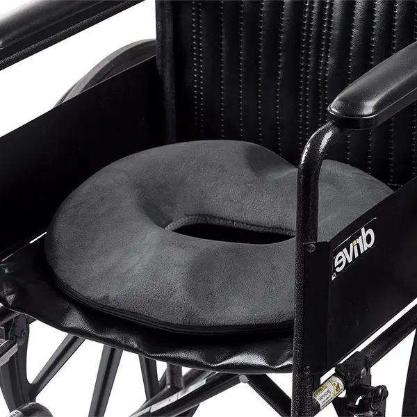 image of memory foam donut seat cushion