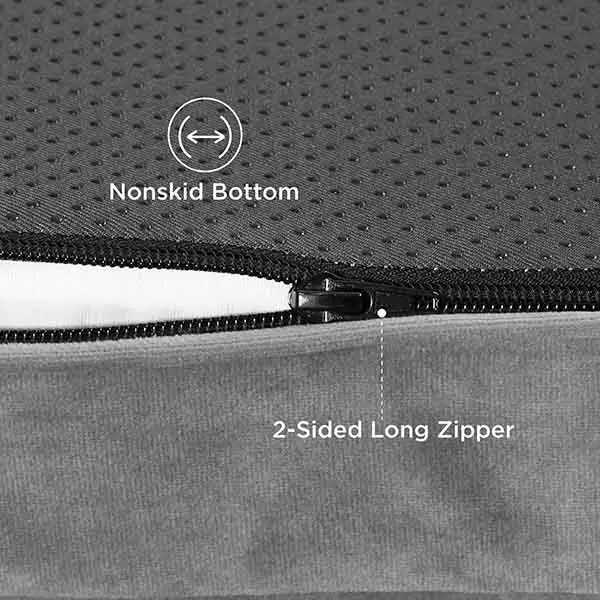 image of non-slip fabric of the dog bed