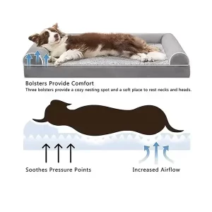 image of memory foam pet bed