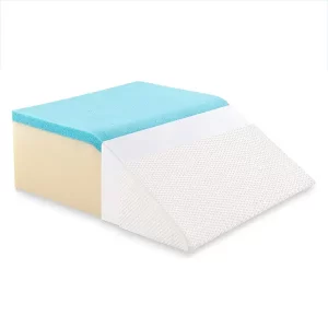Leg Elevation Pillow with Cooling Gel Memory Foam Top
