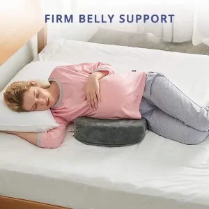 Memory Foam Maternity Wedge Cushion for Pregnancy Pain Relief and Belly Support - Image 6