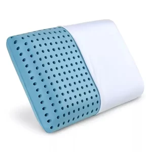 image of ventilated cooling gel memory foam pillow