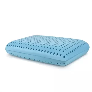 image of gel infused memory foam core with holes