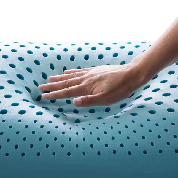 image of gel memory foam pillow core