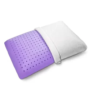 image of lavender memory foam pillow
