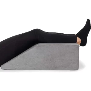 leg elevation pillow with wedge shape