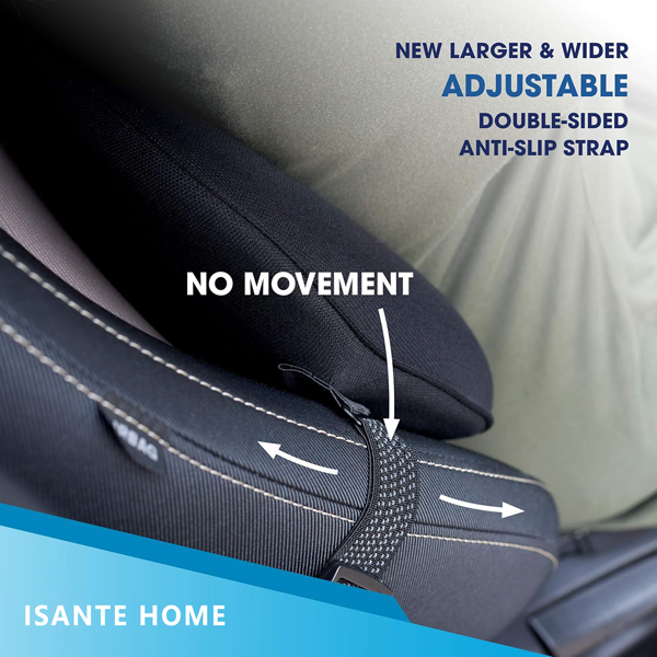 Non-slip strap for RS lumbar support pillow