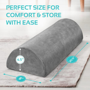 picture of large half moon bolster pillow