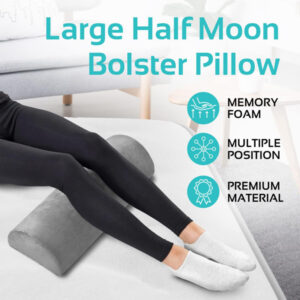 picture of half moon bolster pillow