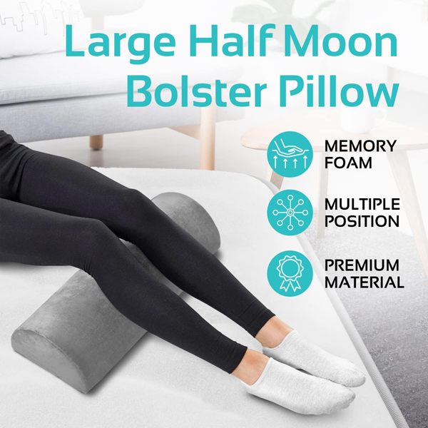 picture of half moon bolster pillow