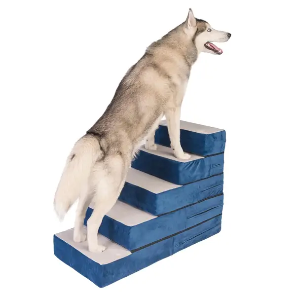 5-Step Adjustable Dog Stairs